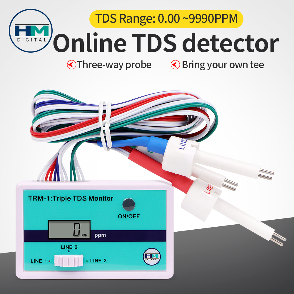 Marine Aquarium Water Analyzer - Online TDS Monitor Digital Water Quality