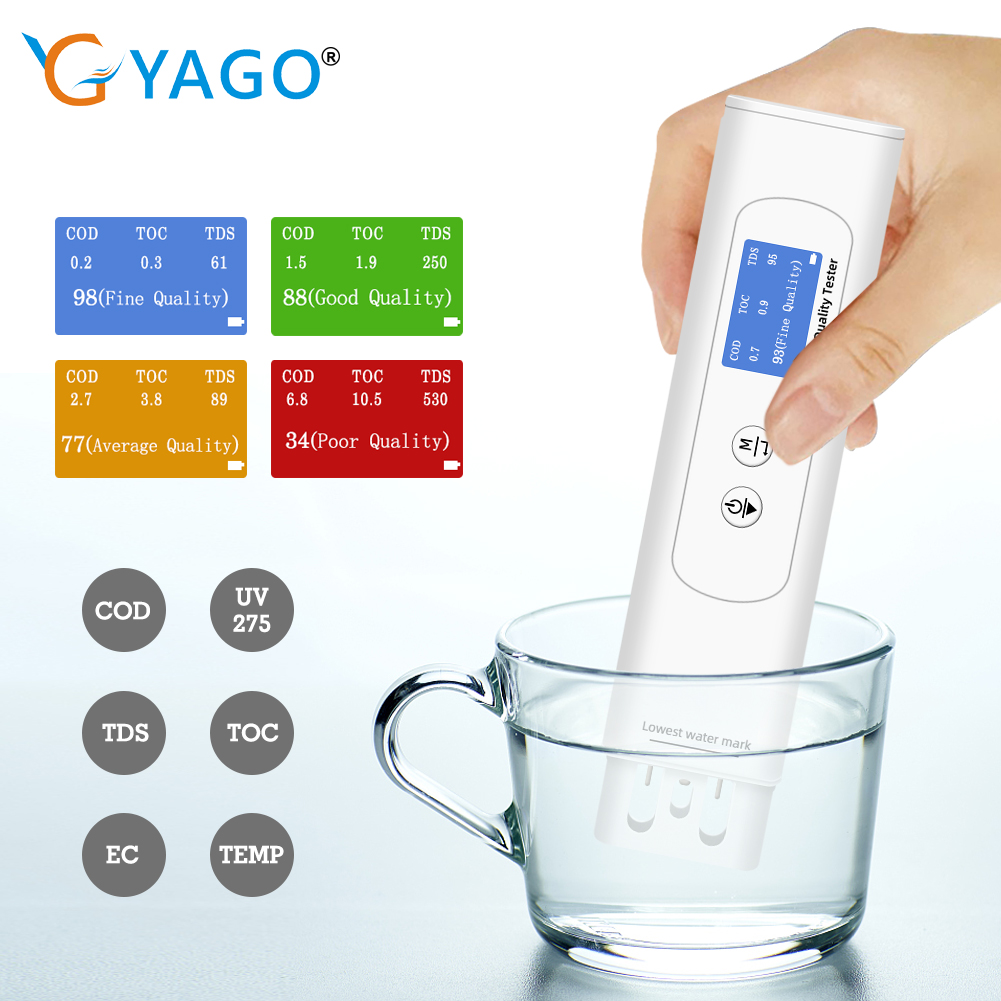 Marine Aquarium Water Analyzer - Water Quality Tester TDS Meter COD
