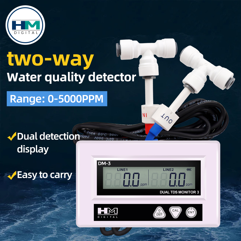 Marine Aquarium Water Analyzer - HM DM3 Online TDS EC Water