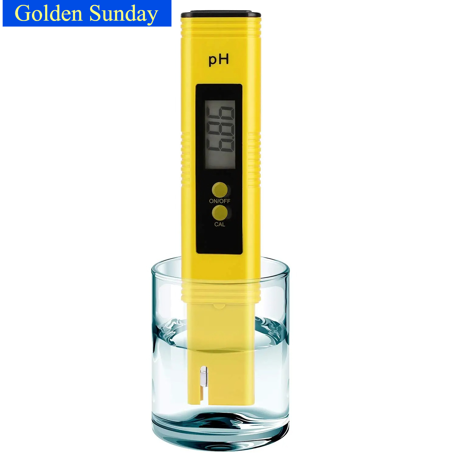Marine Aquarium Water Analyzer - Golden Sunday PH Meter 0.01 High