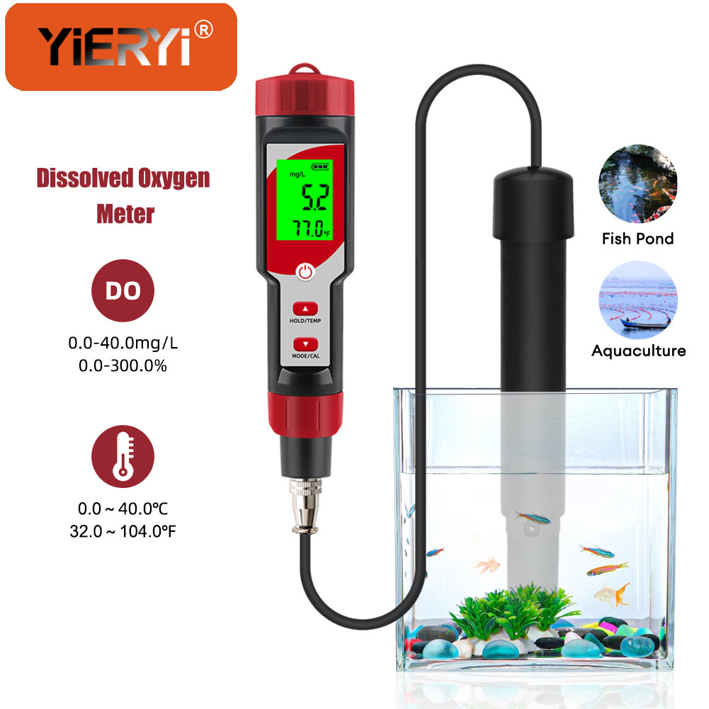 Marine Aquarium Water Analyzer - Dissolved Oxygen Meter for water ATC,