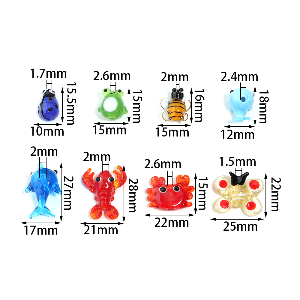 2Pcs Glass Pendant Marine Anim - огляд і ціна Marine Aquarium & Regional Centre Reviews