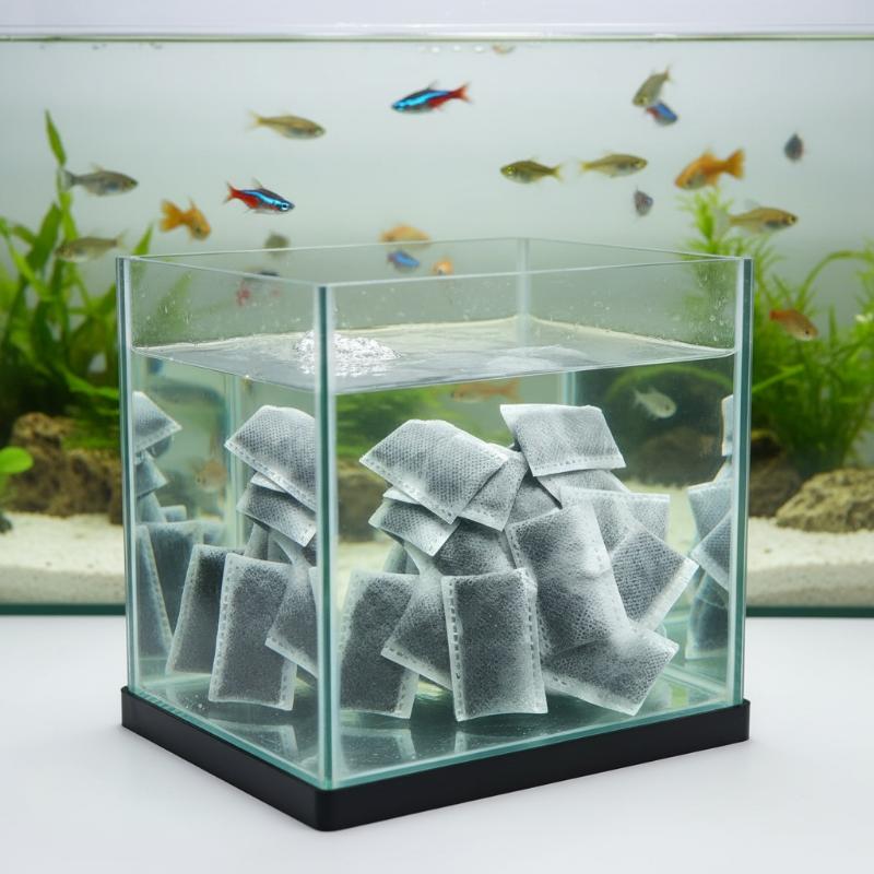 10/20/40pcs Aquarium Activated - огляд і ціна Activated Carbon Bag