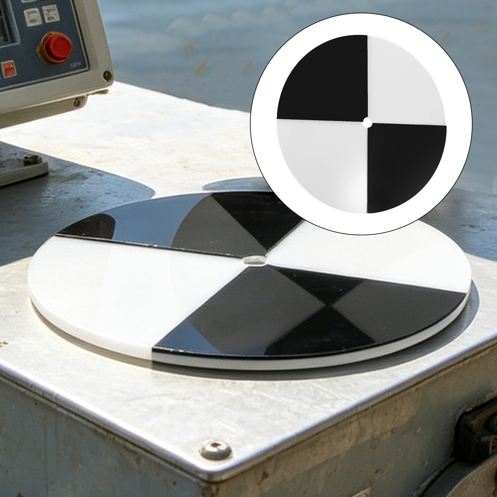 Secchi Disk 20cm Plastic Water - огляд і ціна Marine Aquarium Water Analyzer