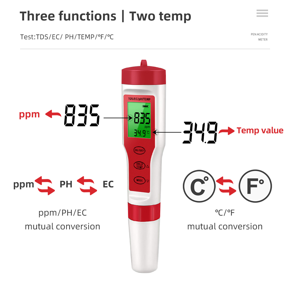 Digital Water Quality Monitor  - огляд і ціна Marine Aquarium Water Analyzer