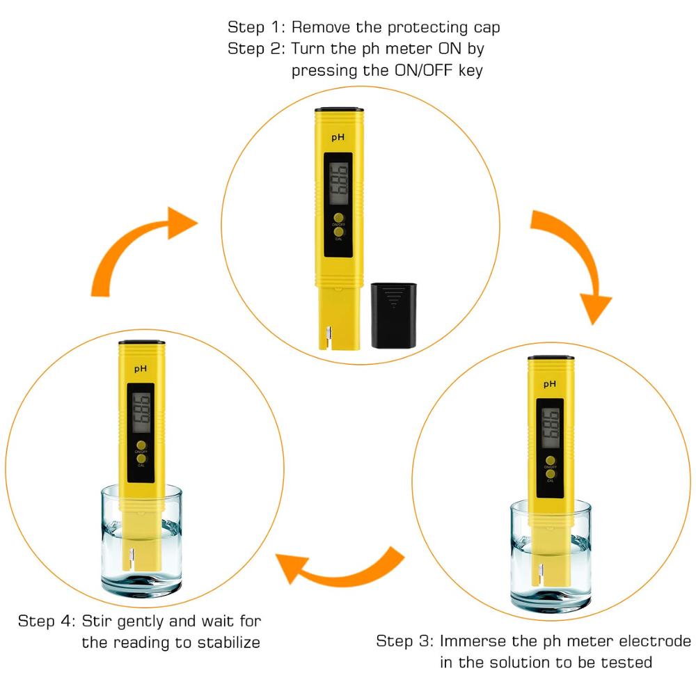 Golden Sunday PH Meter 0.01 Hi - огляд і ціна Marine Aquarium Water Analyzer