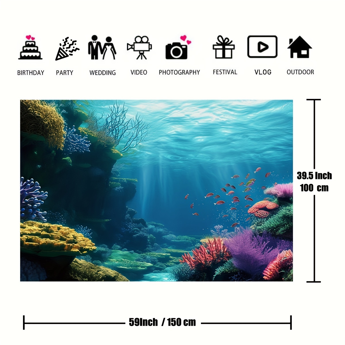 1pc Underwater Coral Reef Fish - огляд і ціна Marine Aquarium & Regional Centre Reviews