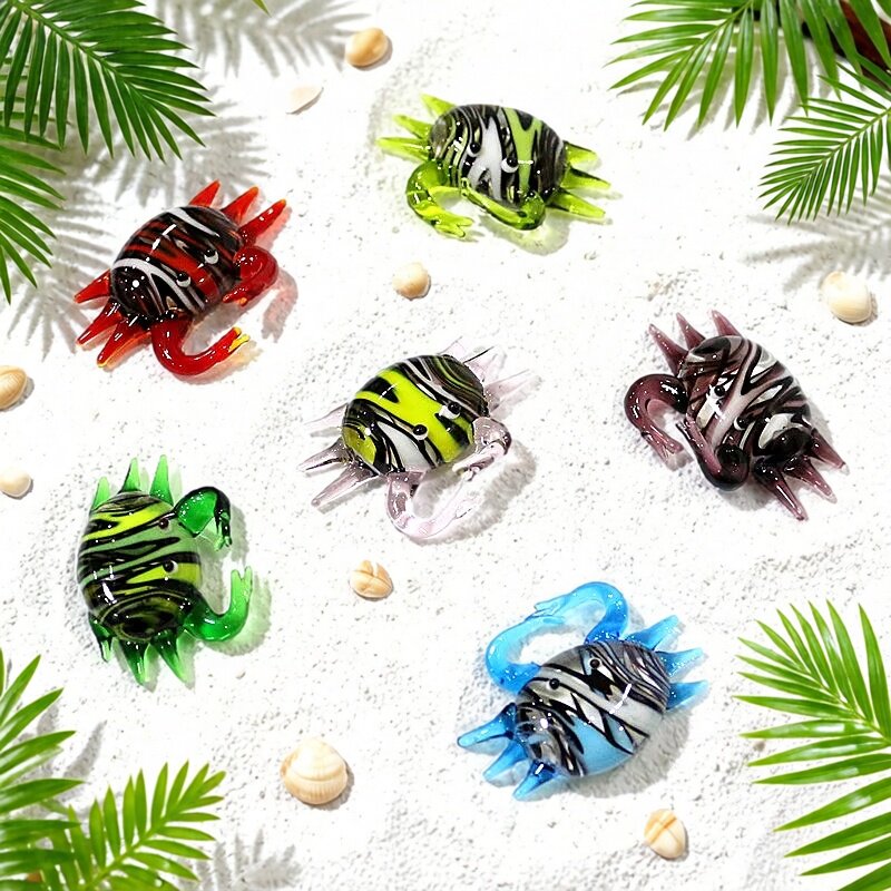 Handmade Cute Mini Glass Crab  - огляд і ціна Marine Aquarium & Regional Centre Reviews
