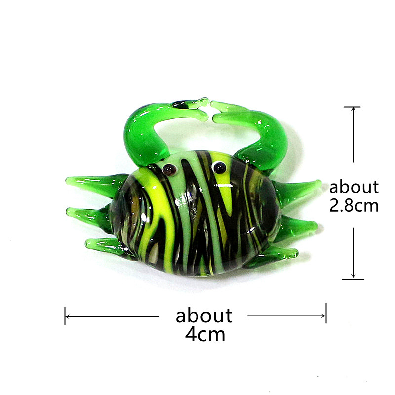 Handmade Cute Mini Glass Crab  - огляд і ціна Marine Aquarium & Regional Centre Reviews