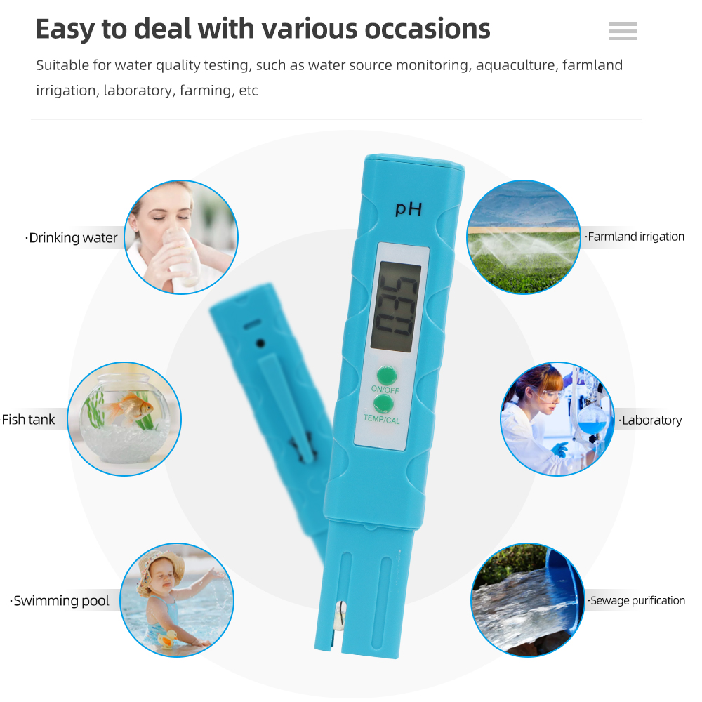 PH Meter Aquarium Pocket Pen 0 - огляд і ціна Marine Aquarium Water Analyzer