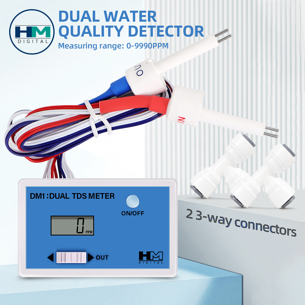 DM1 Dual TDS Water Quality Tes - огляд і ціна Marine Aquarium Water Analyzer